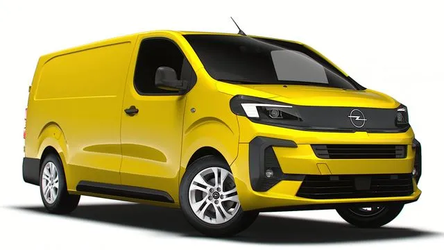 PBR Game 3D Models – Opel Vivaro Van L3 2024minivan