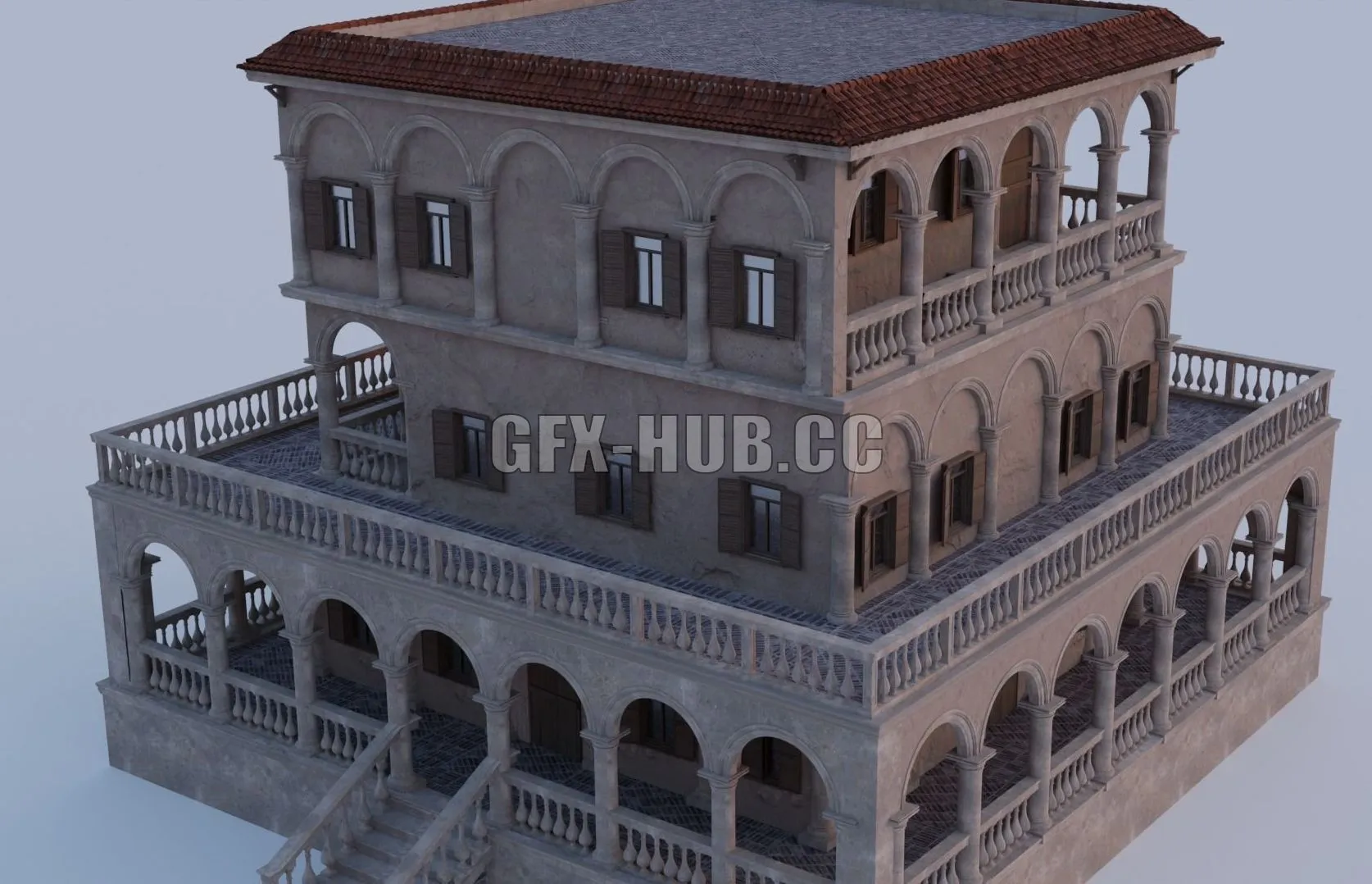 PBR Game 3D Models – Palace