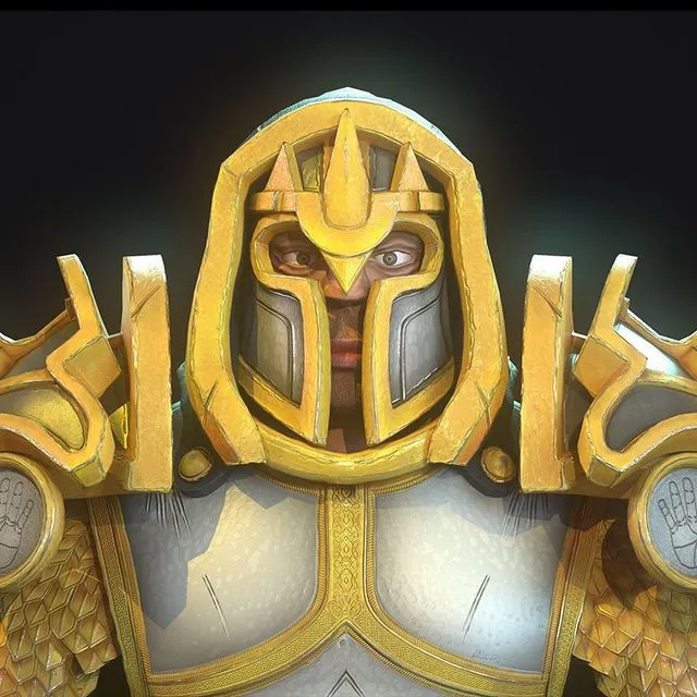 PBR Game 3D Models – Paladin