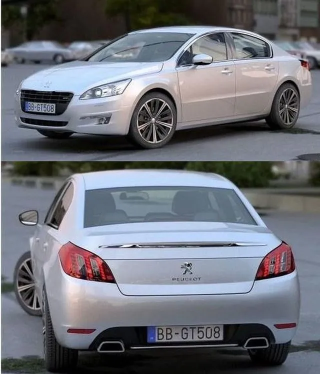 PBR Game 3D Models – Peugeot 508 2011