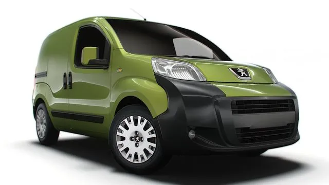 PBR Game 3D Models – Peugeot Bipper 2017