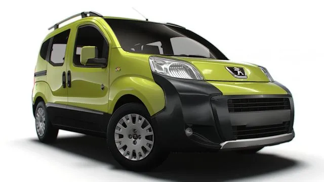 PBR Game 3D Models – Peugeot Bipper Tepee Outdoor 2017