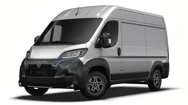 PBR Game 3D Models – Peugeot Boxer Van L2H2 2024