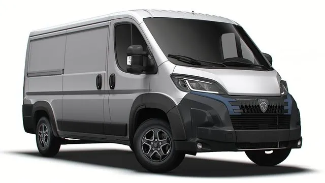 PBR Game 3D Models – Peugeot e Boxer Van L2H1 2024