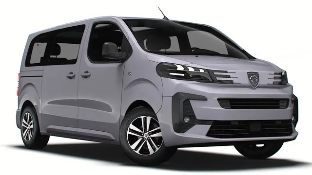 PBR Game 3D Models – Peugeot e Traveller L2 2024