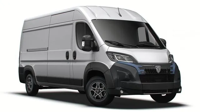 PBR Game 3D Models – Peugeot eBoxer van L3H2 2024