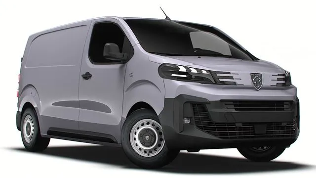 PBR Game 3D Models – Peugeot Expert Van L2 2024