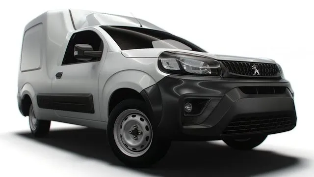 PBR Game 3D Models – Peugeot Partner Rapid 2023