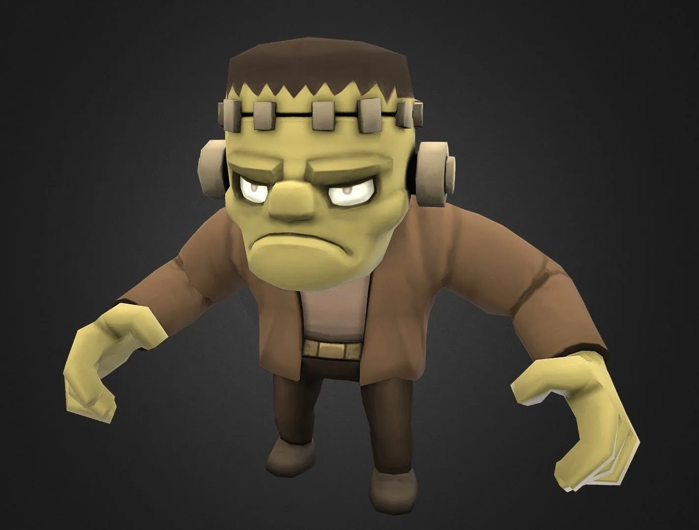PBR Game 3D Models – Poly Hp Frankenstein
