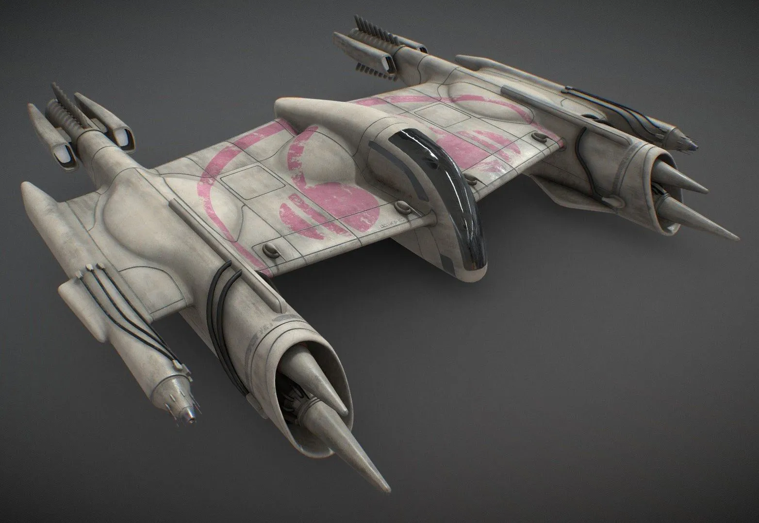 PBR Game 3D Models – Porax 38 Star Wars
