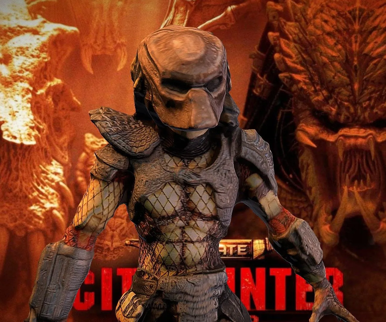 PBR Game 3D Models – Predator 2 City Hunter Iphone Scaniverse