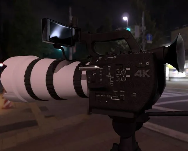 PBR Game 3D Models – Professional Camera
