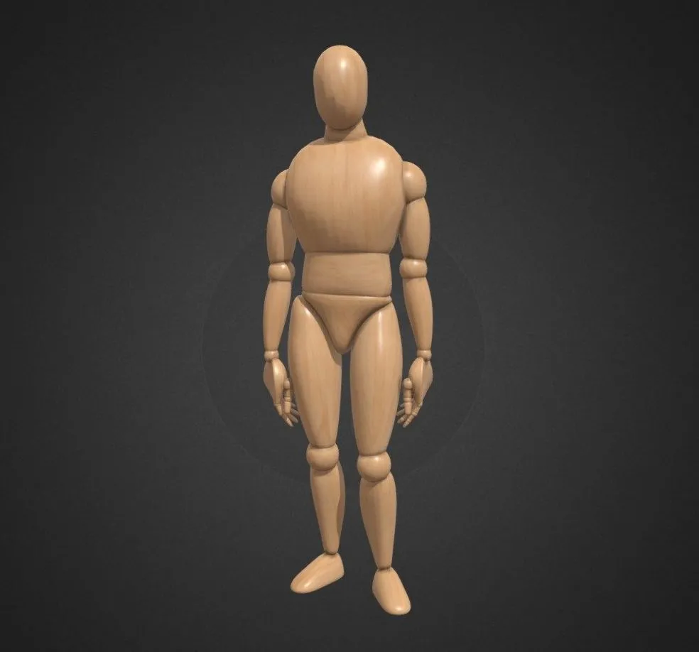 PBR Game 3D Models – Puppet Rigged With Mixamo
