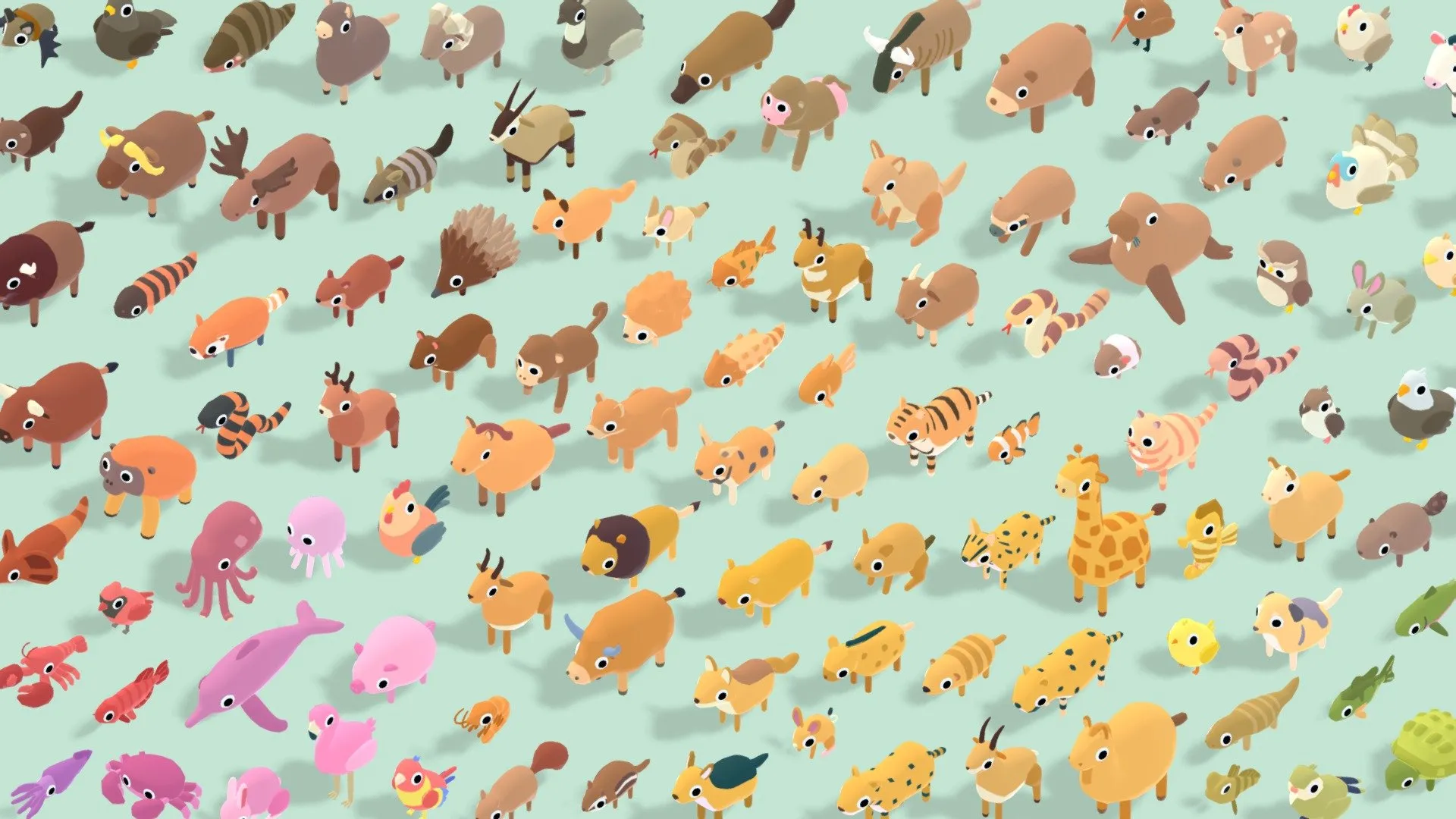 PBR Game 3D Models – Quirky Series Animals Ultimate Pack