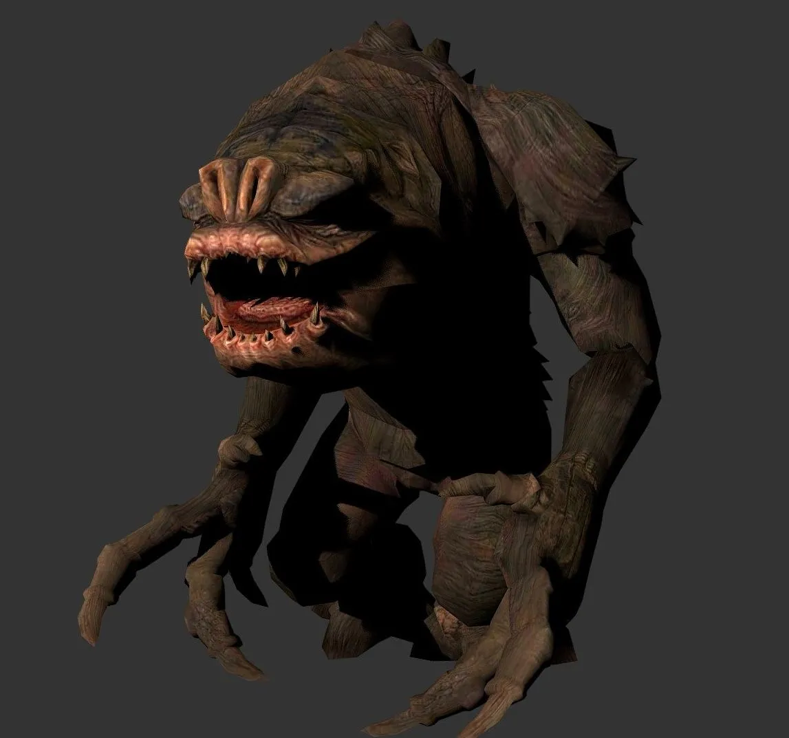 PBR Game 3D Models – Rancor