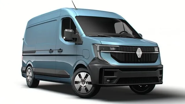 PBR Game 3D Models – Renault Master E-TECH L2H2 Van 2024