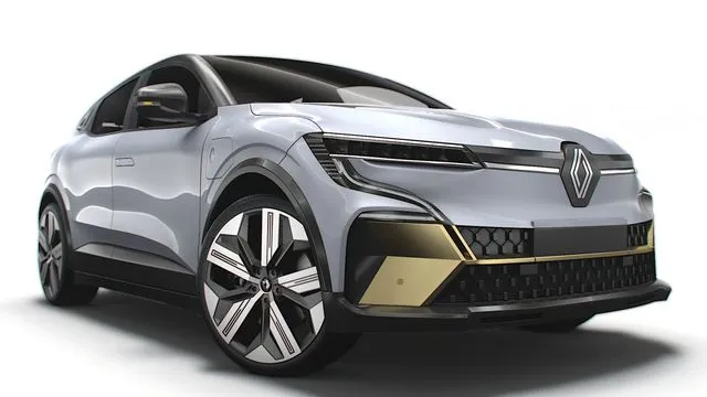 PBR Game 3D Models – Renault Megane E Tech Iconic 2023