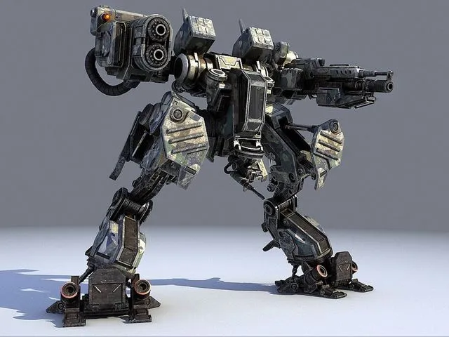 PBR Game 3D Models – Robot MW