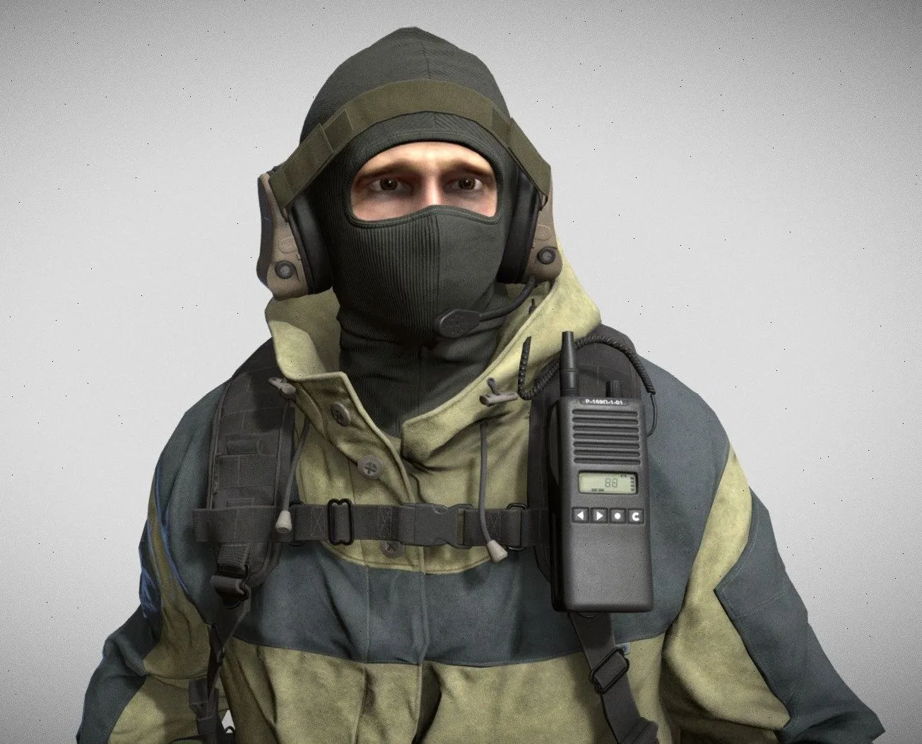 PBR Game 3D Models – Russian Modern Soldier