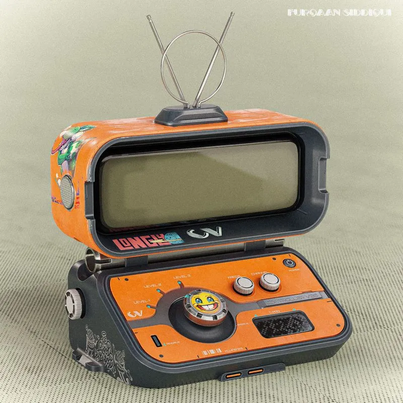 PBR Game 3D Models – Sci-fi Controller PC V28
