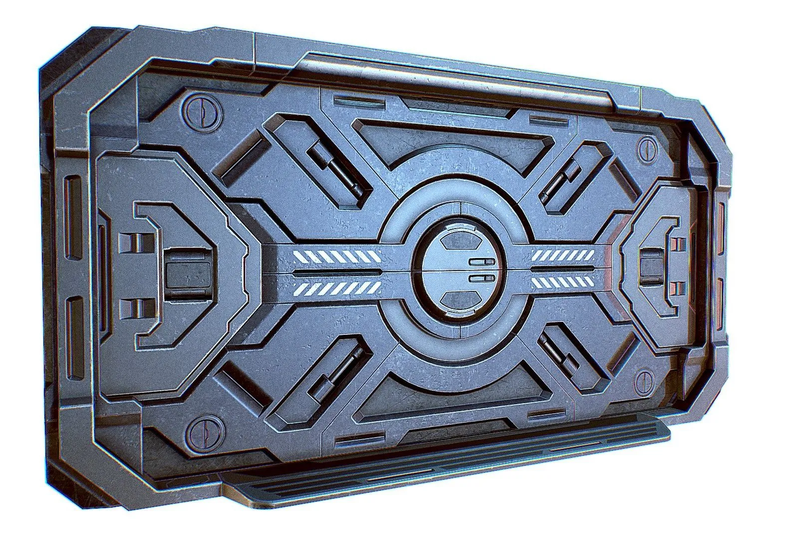 PBR Game 3D Models – Sci Fi Door Game