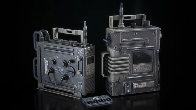 PBR Game 3D Models – Sci-Fi Receiver