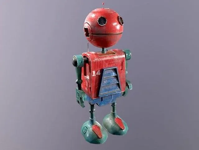 PBR Game 3D Models – Sci-Fi Robot