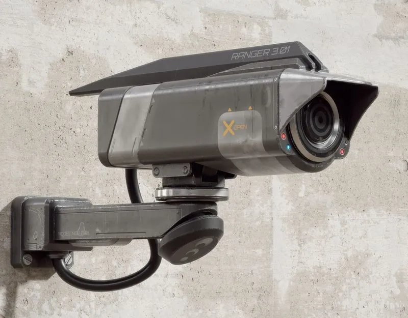 PBR Game 3D Models – Sci-fi Security Camera
