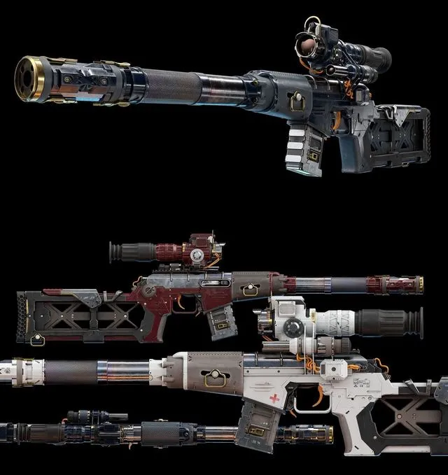 PBR Game 3D Models – Sci-fi VSS