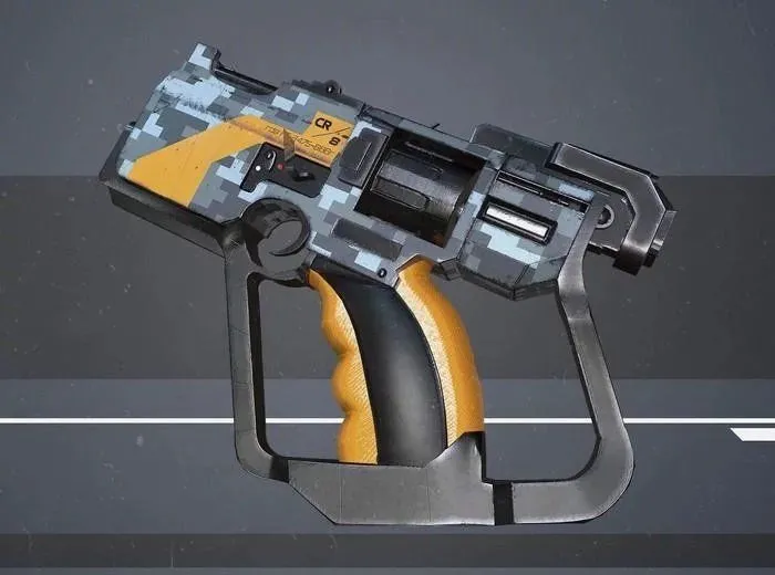 PBR Game 3D Models – SciFi – Hand Gun