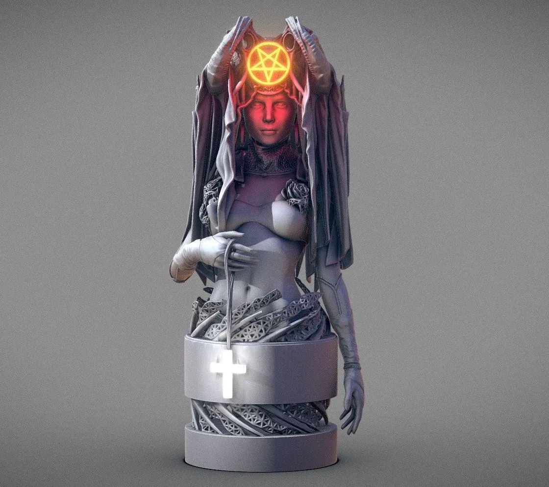 PBR Game 3D Models – Sentient 9