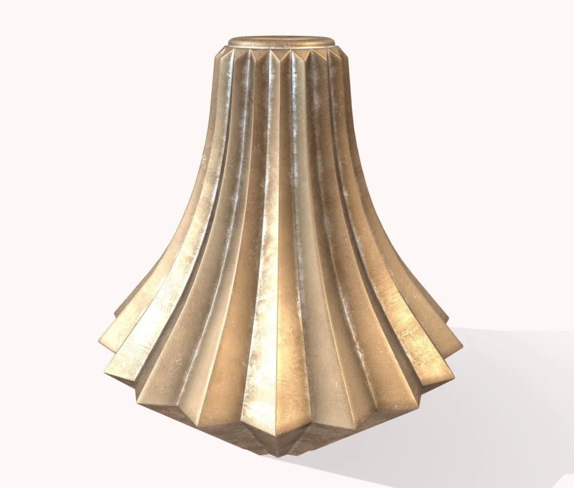 PBR Game 3D Models – Sia Bronze Vase