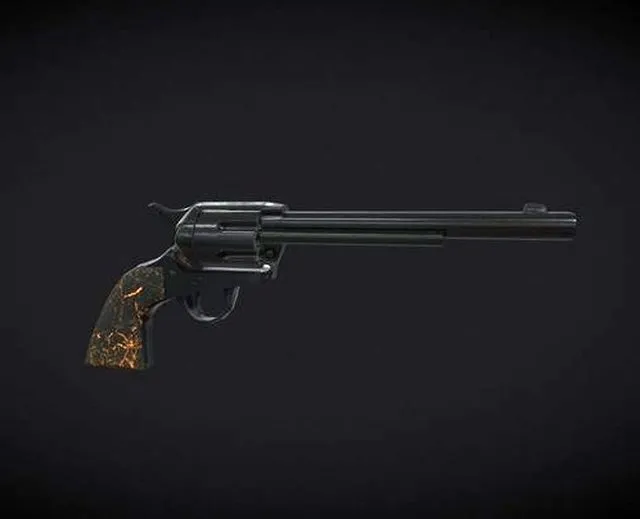 PBR Game 3D Models – Six Shooter   Single Action Army Revolver