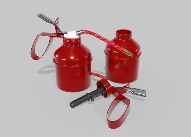 PBR Game 3D Models – Small oil can 2A