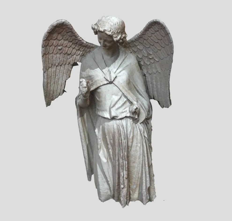 PBR Game 3D Models – Smiling Angel Of Reims
