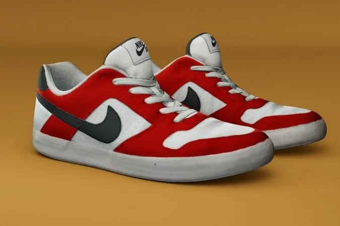 PBR Game 3D Models – Sneakers Nike SB Delta Force