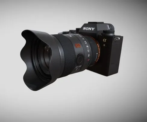 PBR Game 3D Models – Sony A9 II With Lens