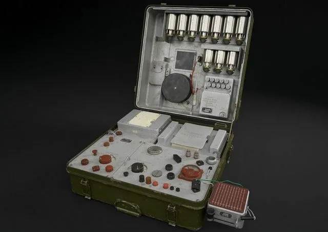 PBR Game 3D Models – Soviet Spy Radio Set R-350M