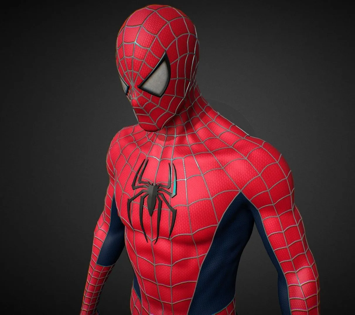 PBR Game 3D Models – Spider Man Sam Raimi Suit