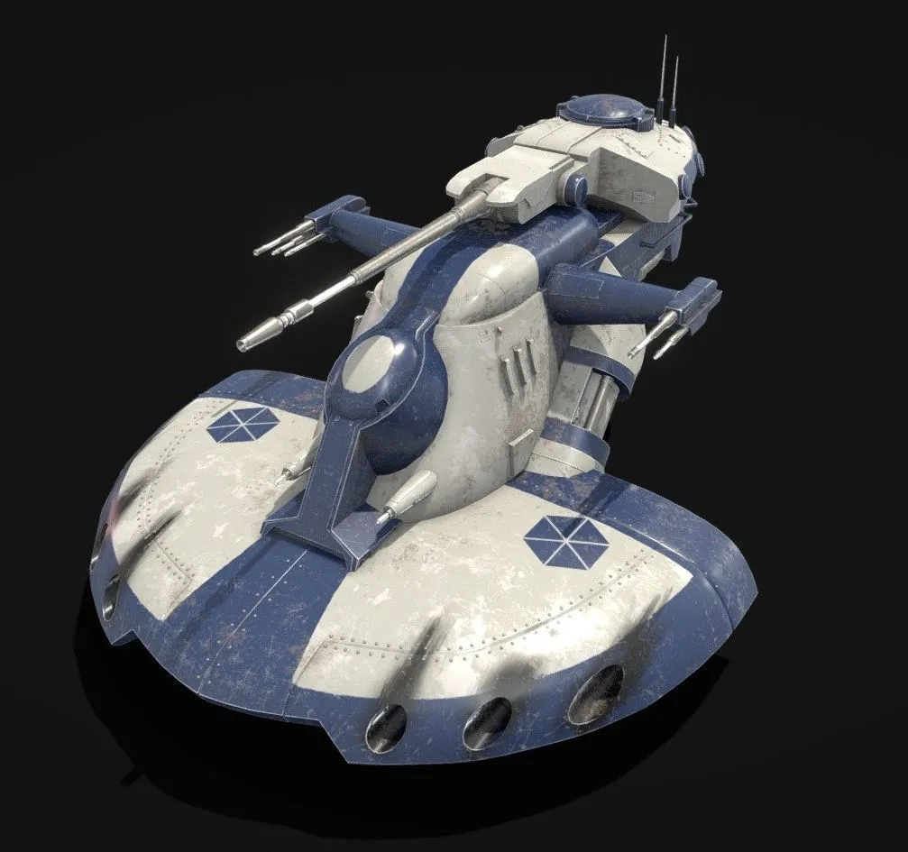 PBR Game 3D Models – Star Wars Aat Premium Version