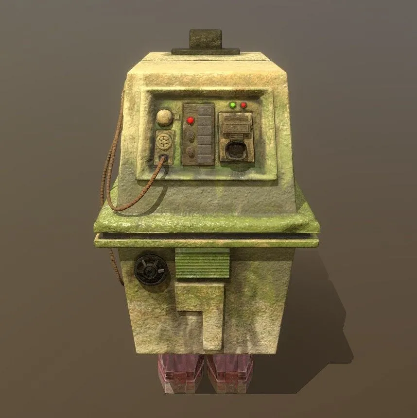 PBR Game 3D Models – Star Wars Dn Ld Droid