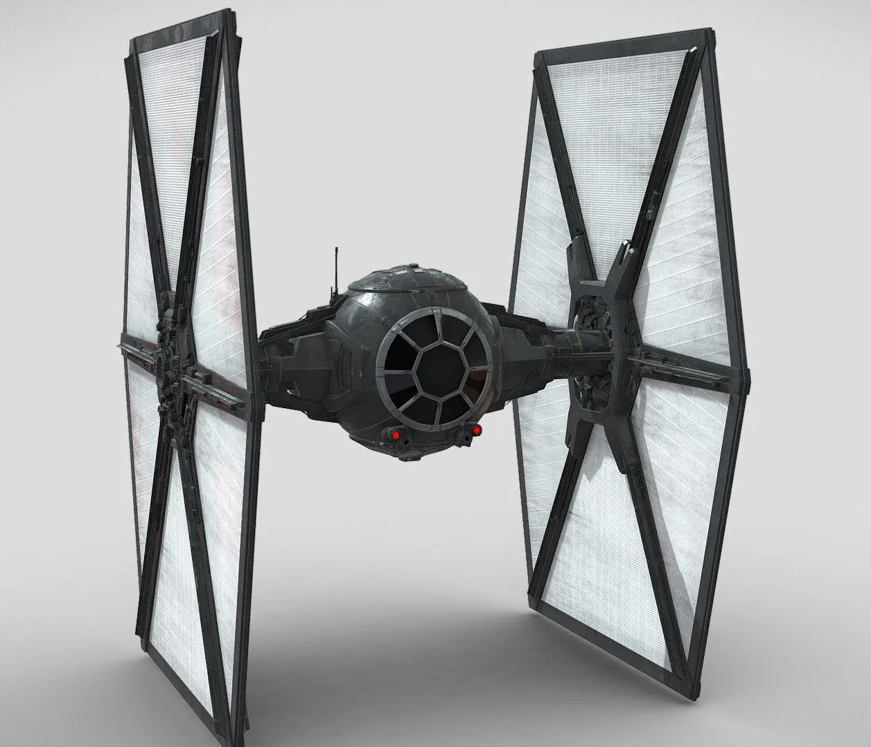 PBR Game 3D Models – Star Wars First Order Tie Fighter