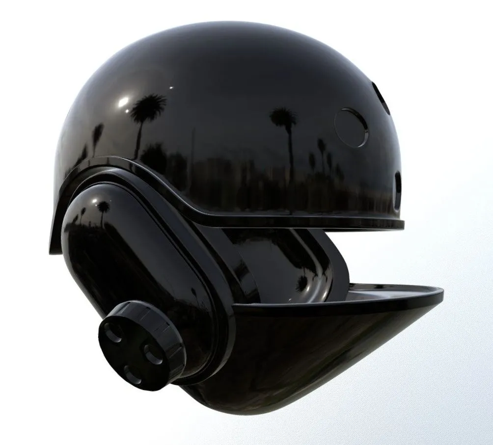 PBR Game 3D Models – Star Wars Imperial Ground Crew Helmet