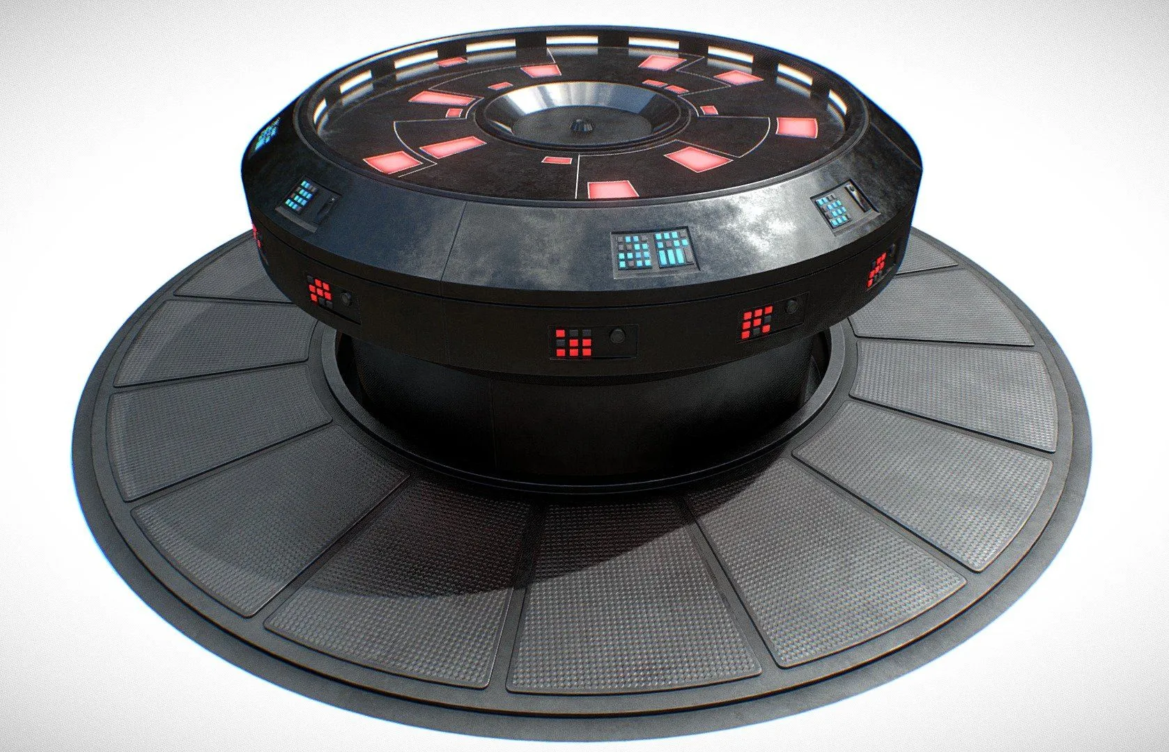PBR Game 3D Models – Star Wars Imperial Holo Table