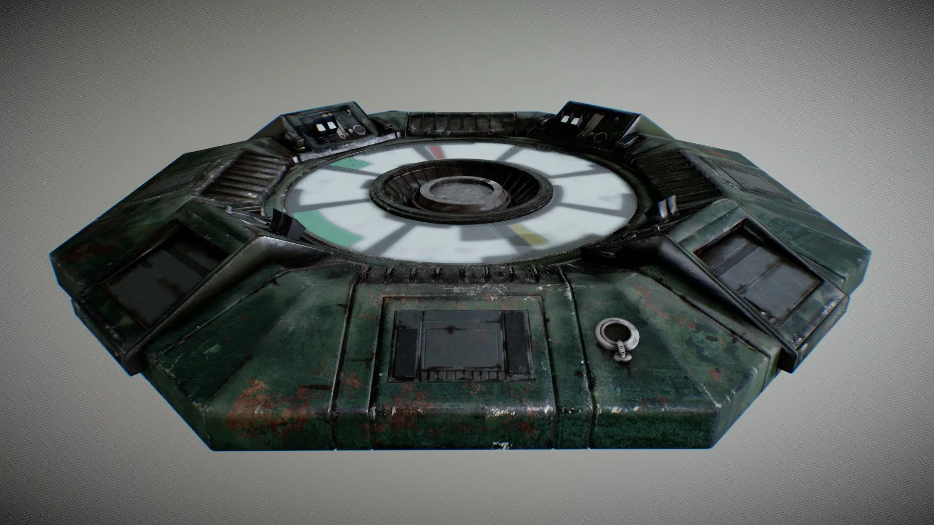 PBR Game 3D Models – Star Wars Resistance Holo Table