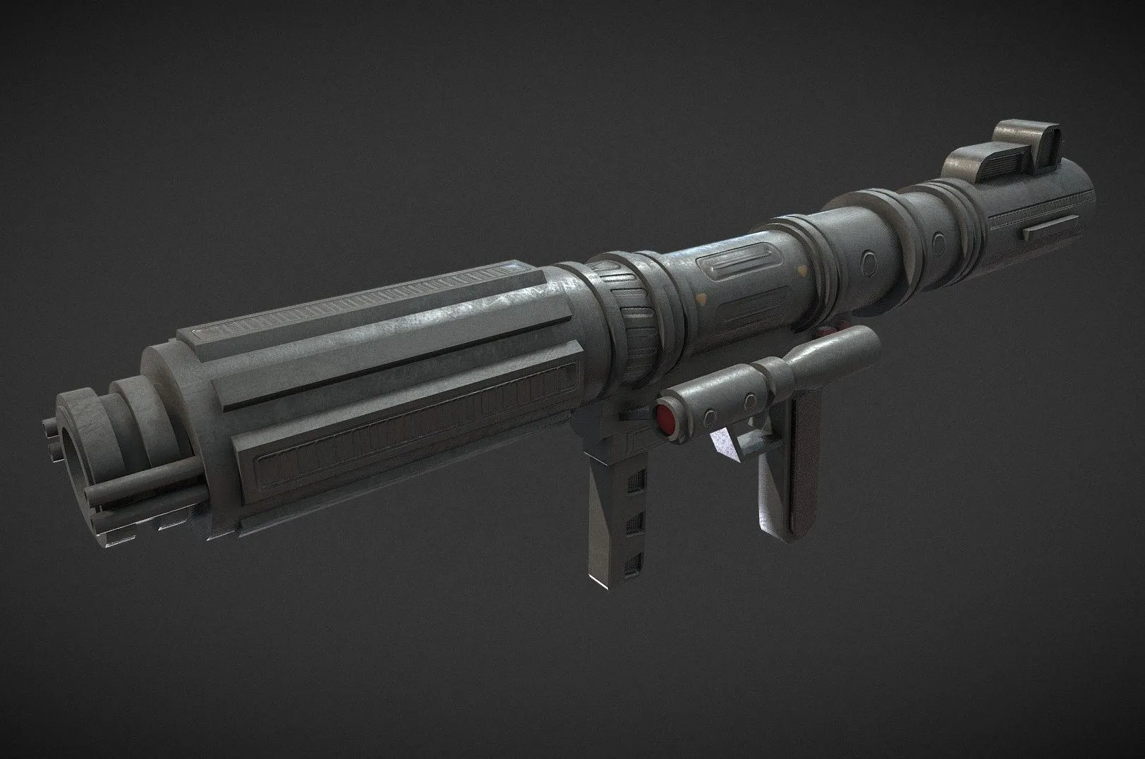 PBR Game 3D Models – Star Wars Rpc 2 Rocket Launcher