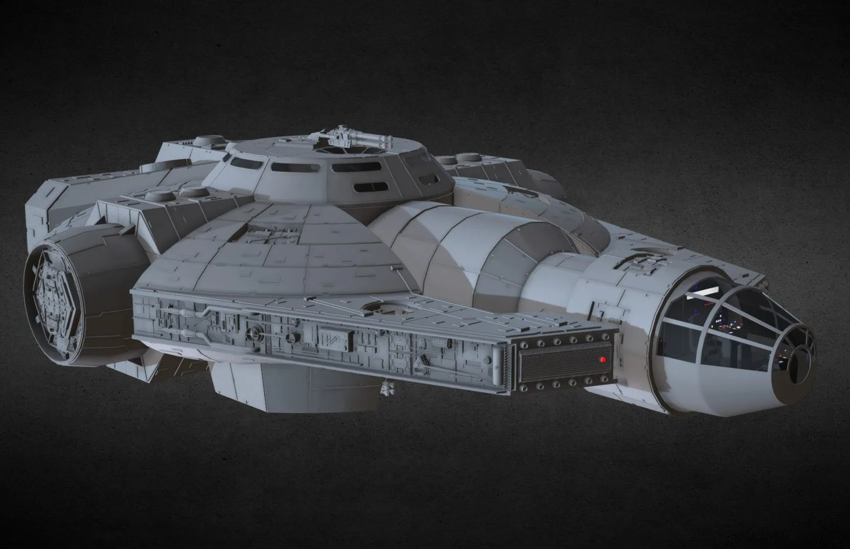 PBR Game 3D Models – Star Wars Yt 2000