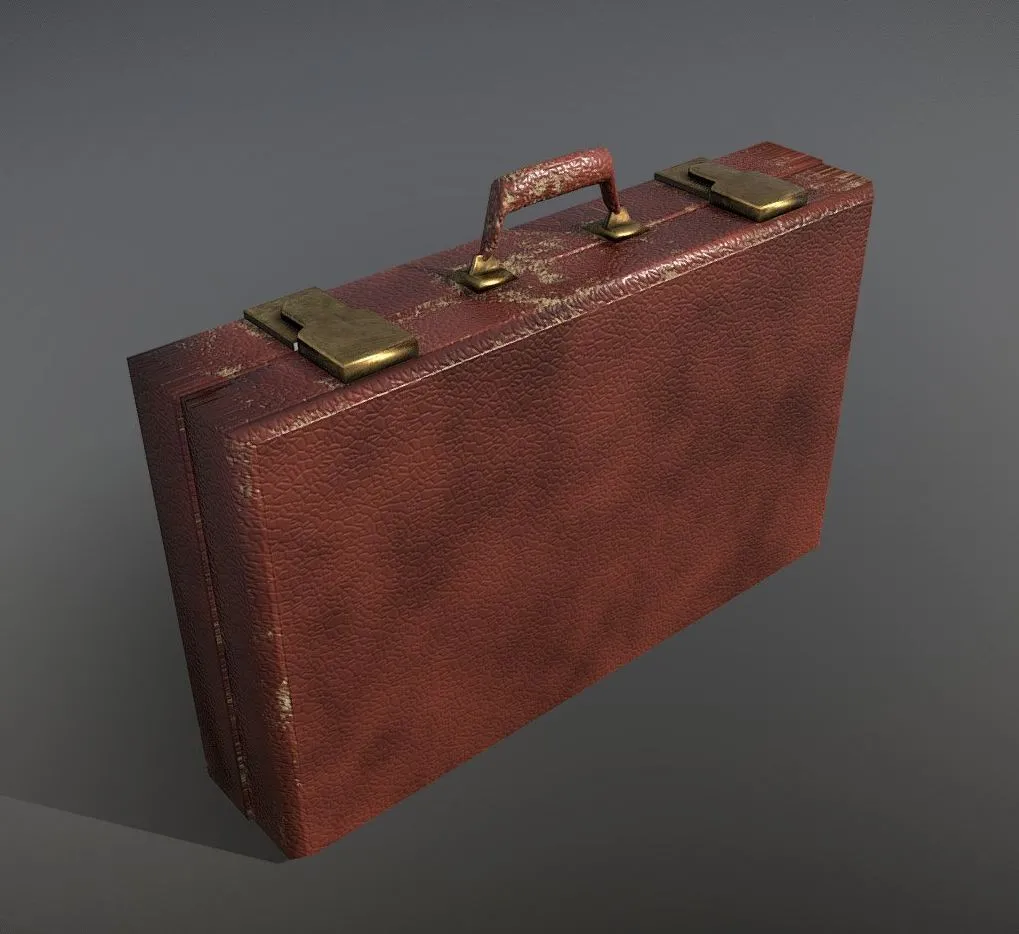 PBR Game 3D Models – Suitcase