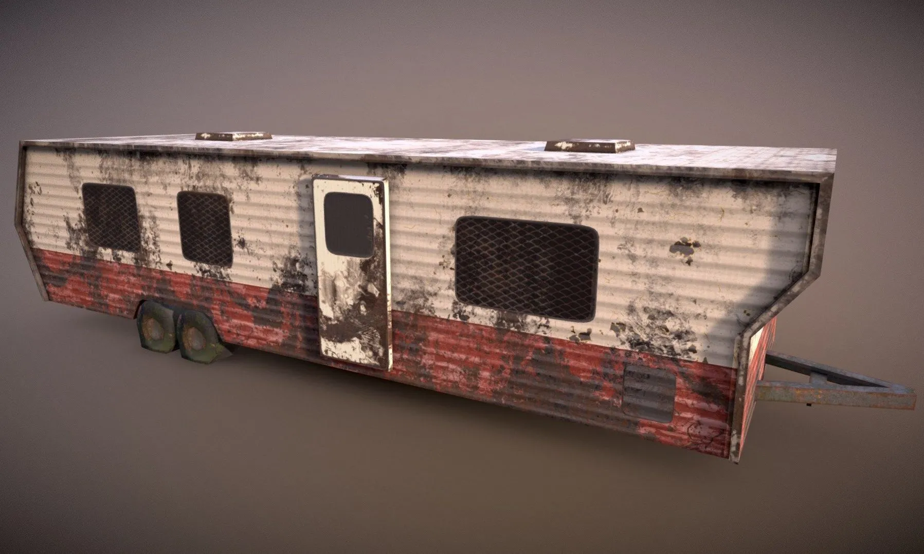 PBR Game 3D Models – Survivor Trailer