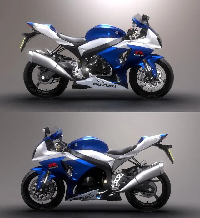 PBR Game 3D Models – Suzuki GSX-R1000